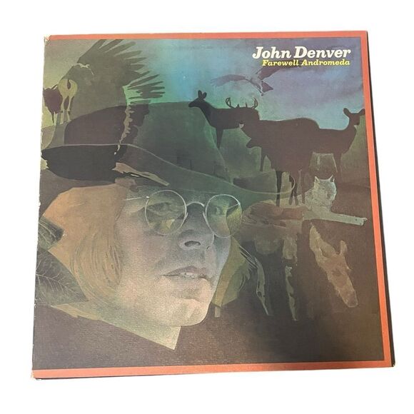 RARE JOHN DENVER - FAREWELL ANDROMEDA 1973 VINYL LP FOLK VINYL RECORD 12” - Picture 3 of 8